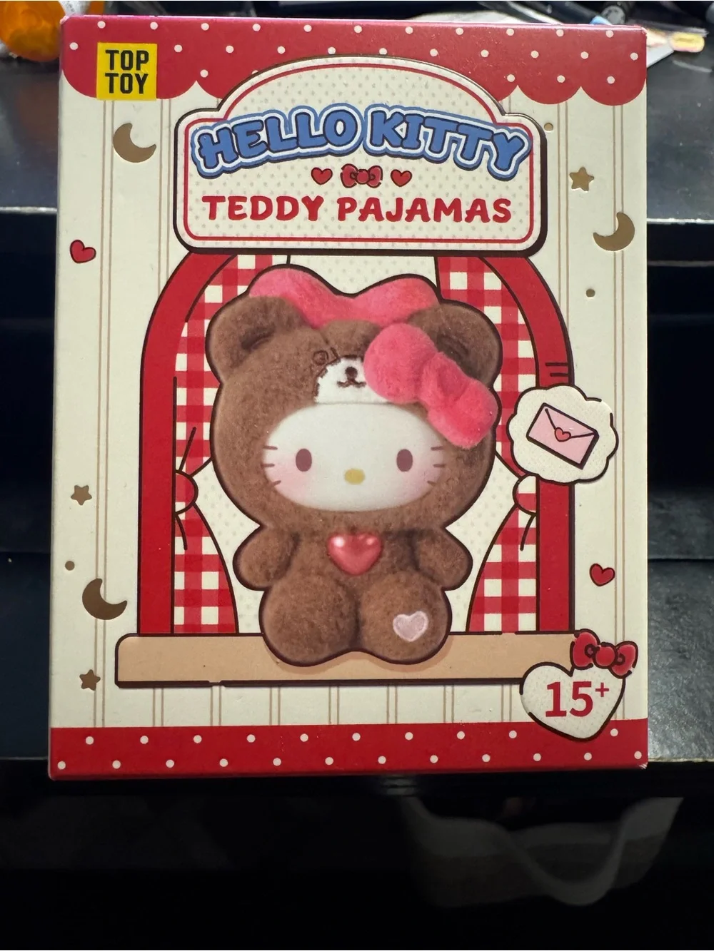 Top Toy x Sanrio Hello Kitty Teddy Pajamas Blind Box - Brown / Caramel Bear